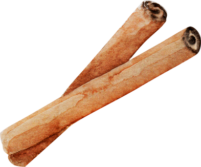 Watercolor Cinnamon Sticks